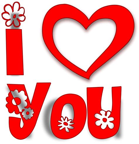 i love u clipart|i love you cute graphics.